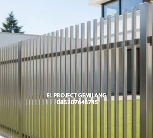 Pagar Stainless Minimalis (3) Pagar Stainless Minimalis (3)
