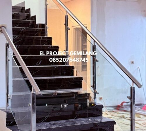 Railing TanggaBalkon Stainless (5) Railing TanggaBalkon Stainless (5)