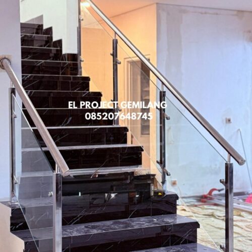 Railing TanggaBalkon Stainless (5) Railing TanggaBalkon Stainless (5)