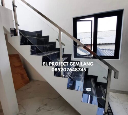 Railing TanggaBalkon Stainless (6) Railing TanggaBalkon Stainless (6)